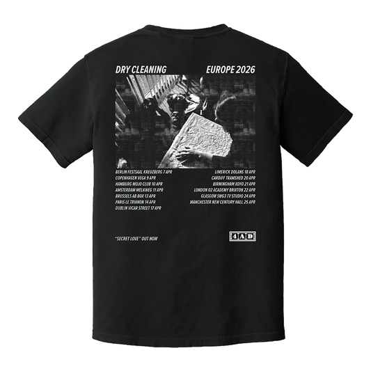 Dry Cleaning Europe 2026 Tour T-Shirt