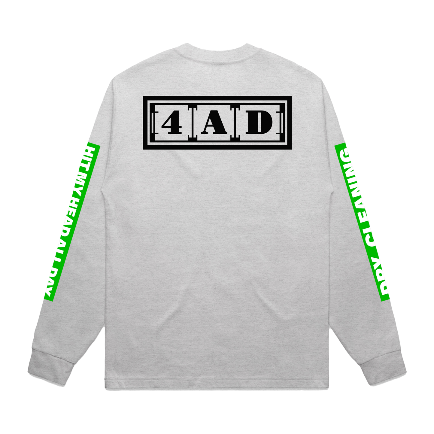 Hit My Head Grey Longsleeve