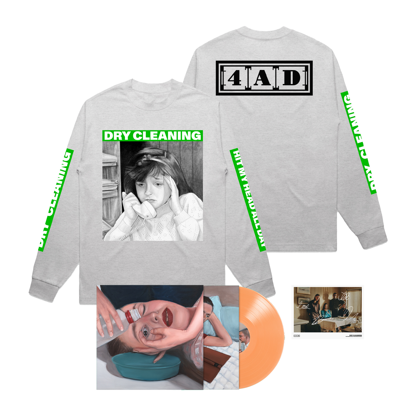 Secret Love | Longsleeve & vinyl bundle with free signed print