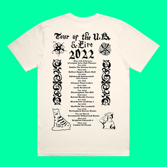 Feb 2022 Tour | Cream T-Shirt