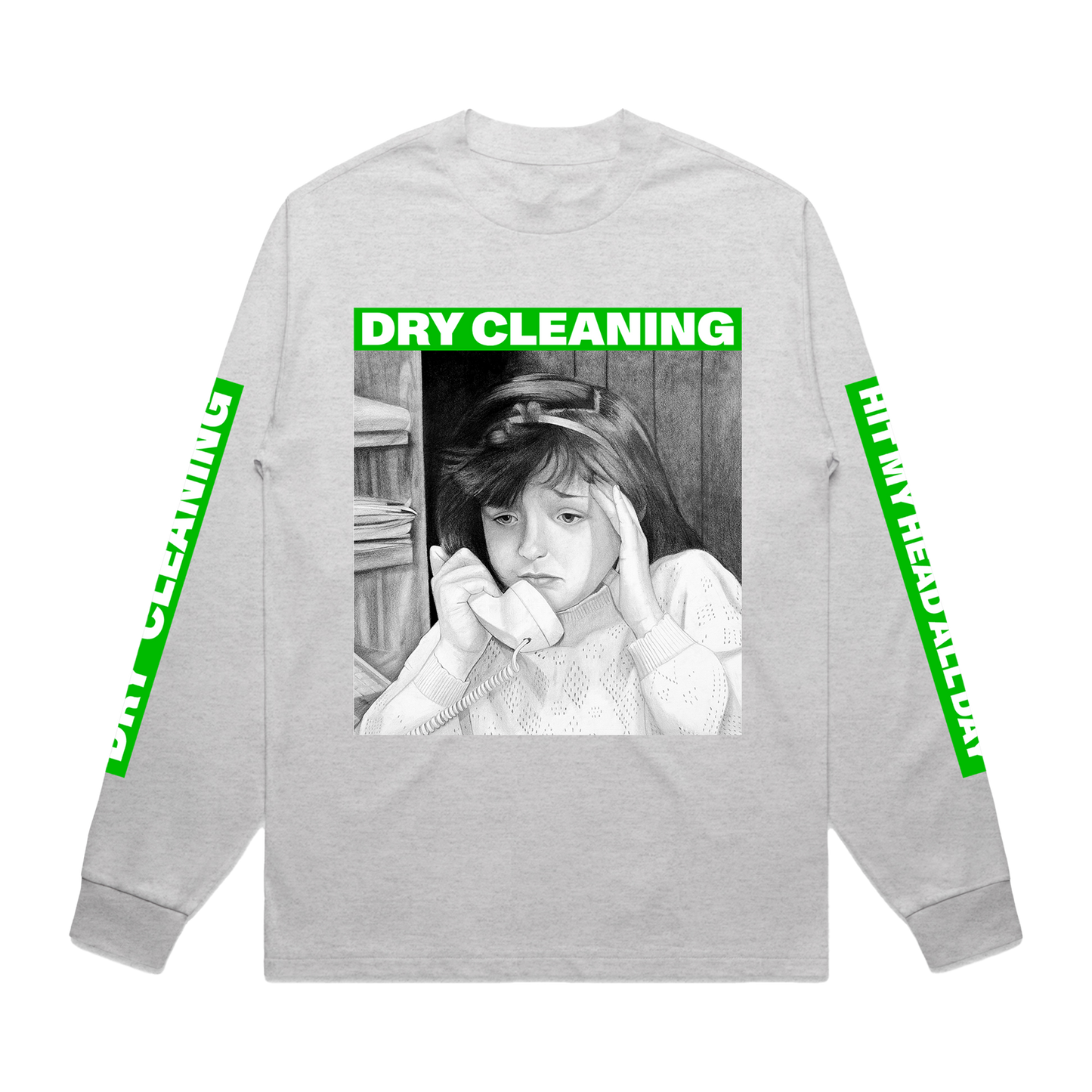 Hit My Head Grey Longsleeve