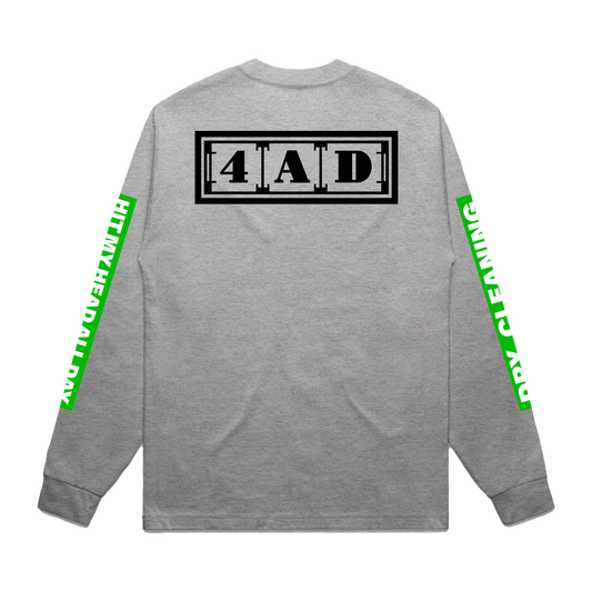 Hit My Head Grey Longsleeve