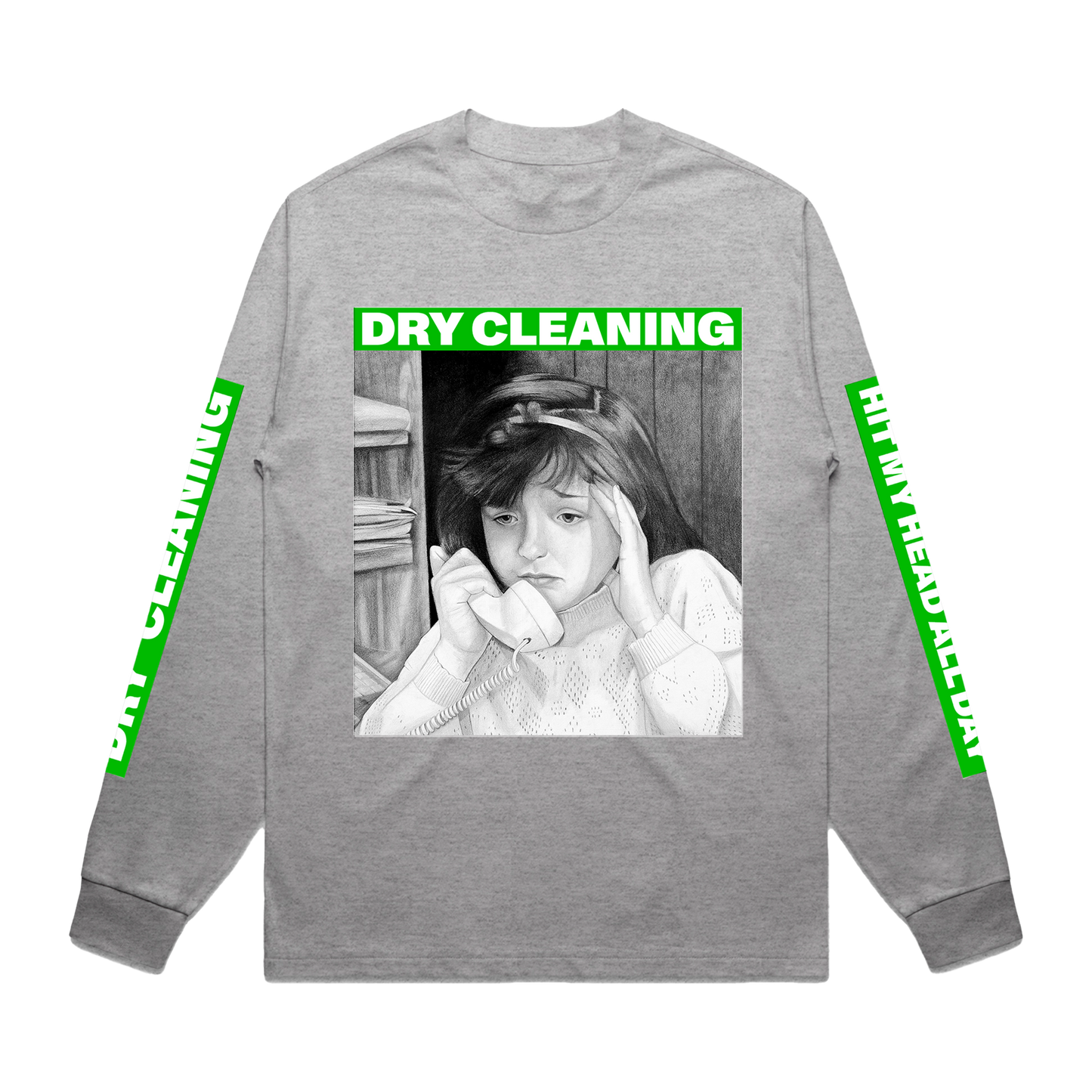 Hit My Head Grey Longsleeve